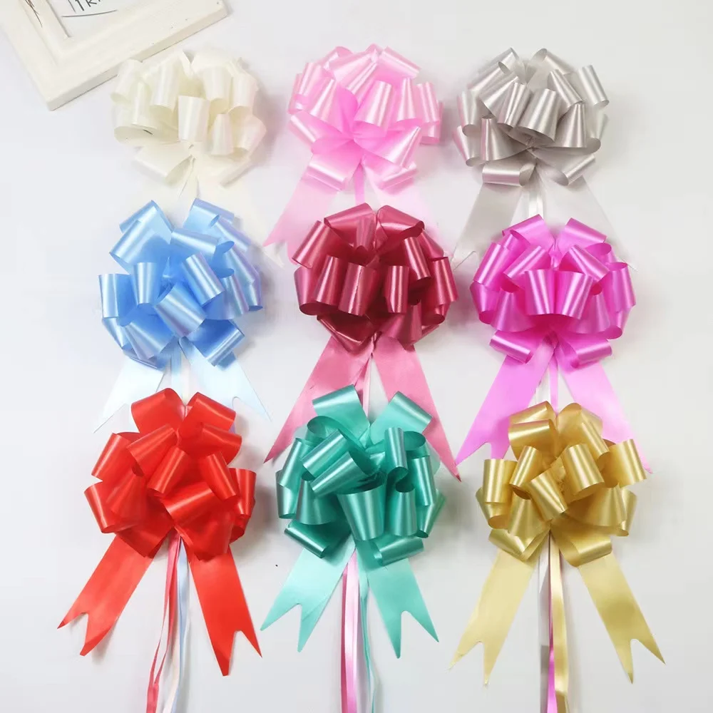 3*120cm Decoration Christmas Gift Plastic Ribbon Pull Bows with Ribbon for Wedding Party
3*120cm Decoration Christmas Gift Plastic Ribbon Pull Bows with Ribbon for Wedding Party