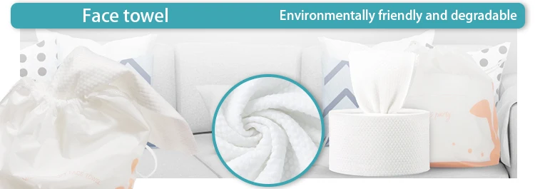 100% cotton face towel disposable nonwoven womens pure cotton
