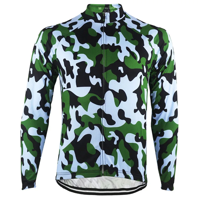 HIRBGOD NR225 Camouflage Cycle Jersey Men Long Sleeve Bike Jersey Comfortable Cycling Jersey Plus Size Cycling Wear
HIRBGOD NR225 Camouflage Cycle Jersey Men Long Sleeve Bike Jersey Comfortable Cycling Jersey Plus Size Cycling Wear