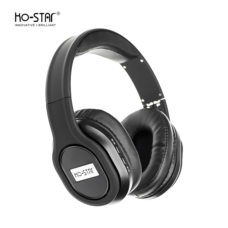 KO-STAR Hot Selling Earphone Headphone Bluetooth Wireless Headset With Top Speaker Comfortable Skin Feeling Leather
KO-STAR Hot Selling Earphone Headphone Bluetooth Wireless Headset With Top Speaker Comfortable Skin Feeling Leather