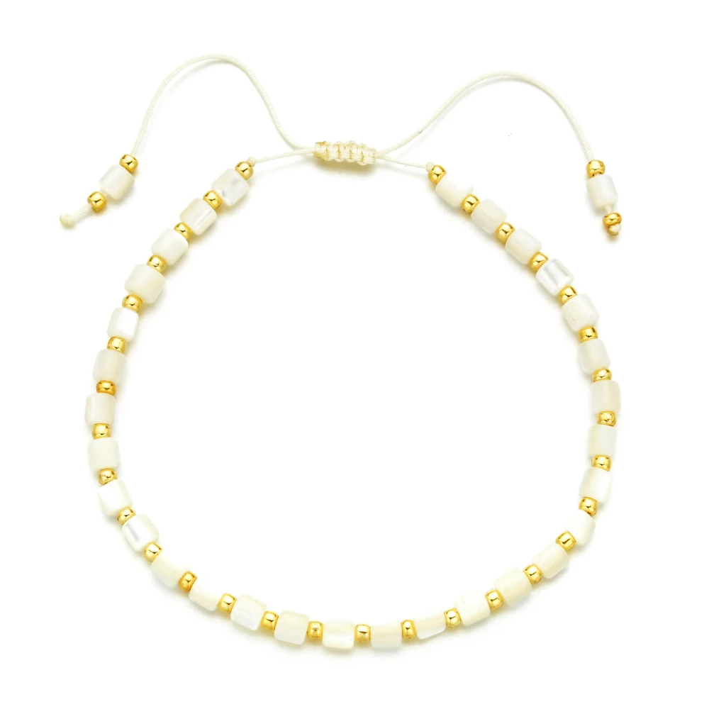 Beads Jewelry Natural Shell Beaded Exquisite Shell Tube Spacer Beads Bracelet Jewelry DIY Yoga Bracelets For Women
Beads Jewelry Natural Shell Beaded Exquisite Shell Tube Spacer Beads Bracelet Jewelry DIY Yoga Bracelets For Women