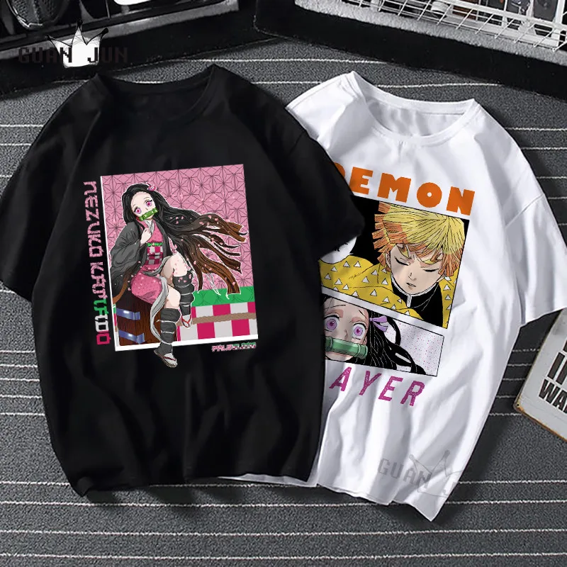 Men's Tshirt Demon Slayer Kimetsu No Yaiba Print Cool Cotton Black Short Sleeve T Shirt Men Hip Hop T-Shirts Streetwear Tops
Men's Tshirt Demon Slayer Kimetsu No Yaiba Print Cool Cotton Black Short Sleeve T Shirt Men Hip Hop T-Shirts Streetwear Tops