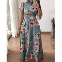 Women Long Maxi Dress 2019 Summer Clothes Floral Print Boho Style Beach Casual Short Sleeve Bandage Party Dress Vestidos
Women Long Maxi Dress 2019 Summer Clothes Floral Print Boho Style Beach Casual Short Sleeve Bandage Party Dress Vestidos