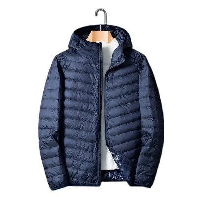Autumn Winter Plus Size 90% White Duck Down Coat Men Hooded Ultra Light Down Jackets Male Windproof Warm Parka M- 4XL Mens Cloth
Autumn Winter Plus Size 90% White Duck Down Coat Men Hooded Ultra Light Down Jackets Male Windproof Warm Parka M- 4XL Mens Cloth