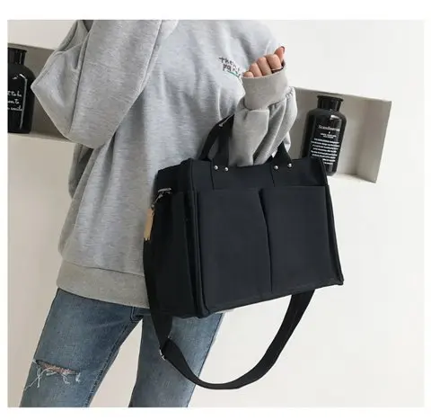 Fashion Cotton Women's Canvas Shoulder Bag Large Capacity Foldable Reusable Shopping Shopper Bag bolsa Handbags Tote Ladies, As picture
Fashion Cotton Women's Canvas Shoulder Bag Large Capacity Foldable Reusable Shopping Shopper Bag bolsa Handbags Tote Ladies, As picture