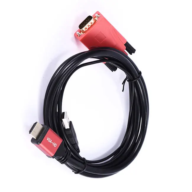 Vga to hdtv cable 3.5mm USB Cable audio adapter with chip HDTV Converter vga cable 1080P 15M
Vga to hdtv cable 3.5mm USB Cable audio adapter with chip HDTV Converter vga cable 1080P 15M