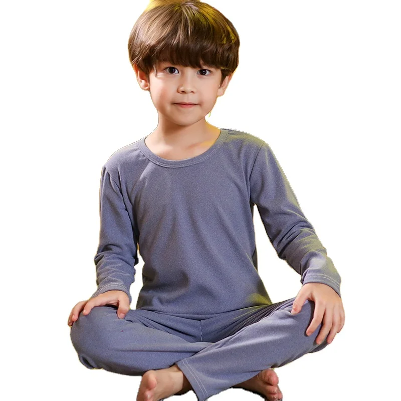 Kids Pajamas Warm Cotton Pjs Solid Color Toddler Pajamas Set Boys Essentials Matching Pajamas Long Sleeve Sleepwear, Picture shows
Kids Pajamas Warm Cotton Pjs Solid Color Toddler Pajamas Set Boys Essentials Matching Pajamas Long Sleeve Sleepwear, Picture shows