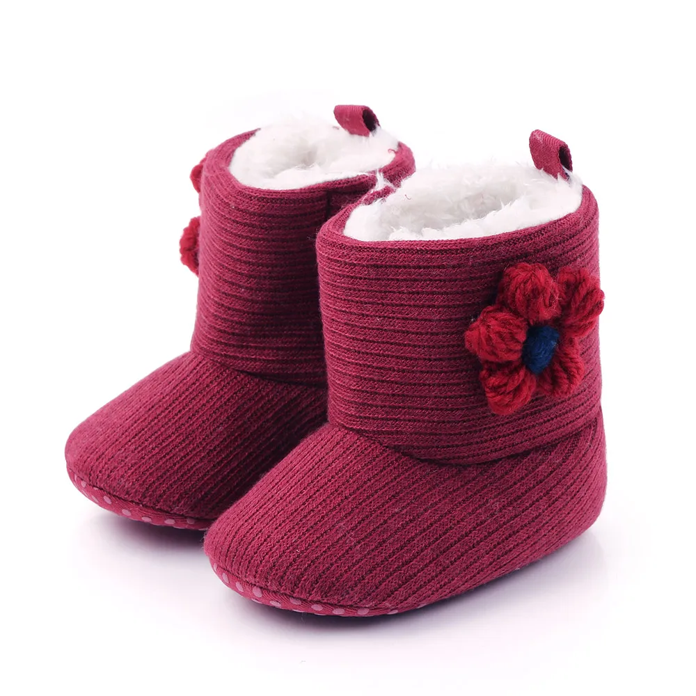 Lovely bow-knot add plush warm baby girl designer newborn boots, Grey/pink/black/dark red
Lovely bow-knot add plush warm baby girl designer newborn boots, Grey/pink/black/dark red