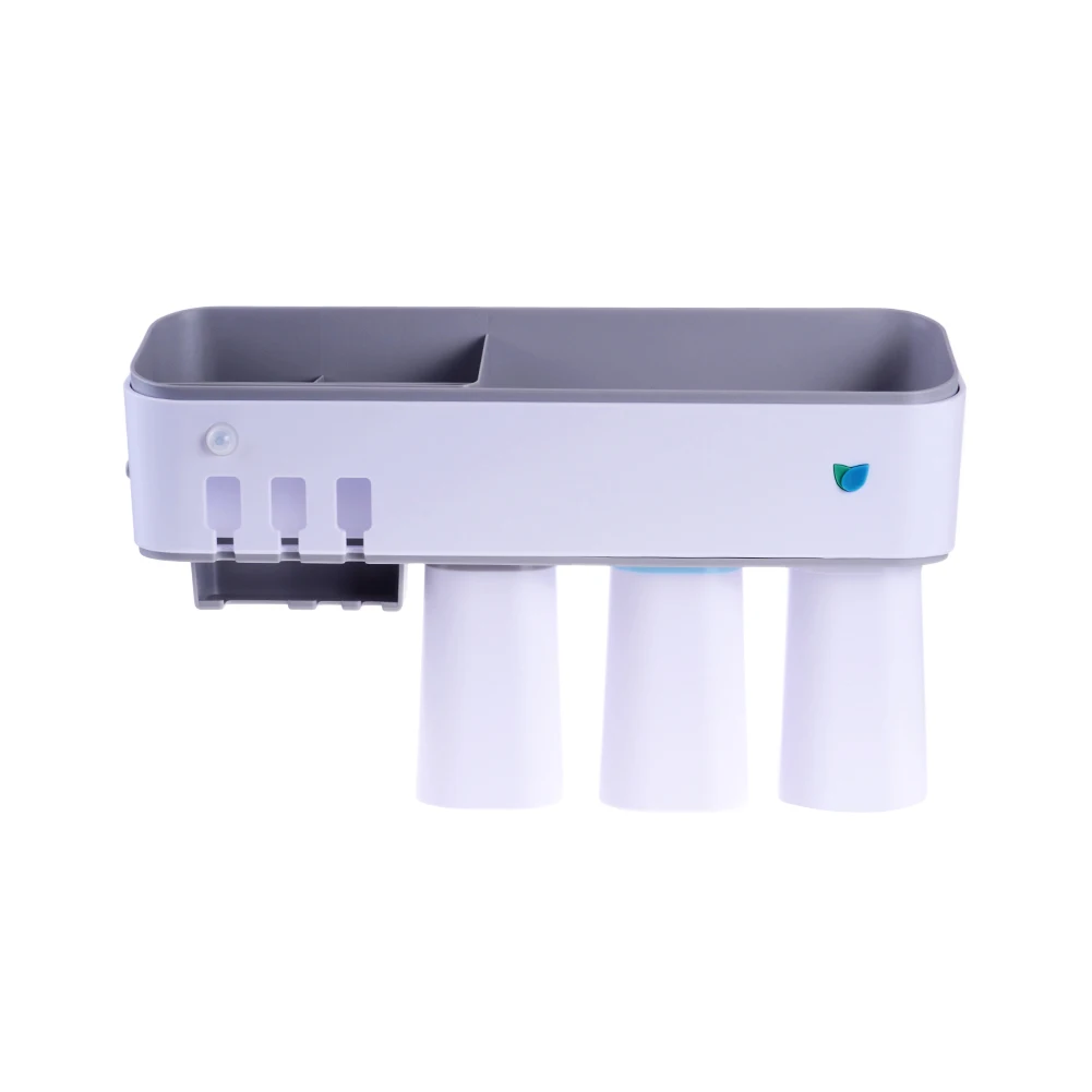 Ambohr ATH-100 Auto Bathroom Wall Mount Automatic Squeezing Toothpaste Dispenser 5pcs Toothbrush Holder
Ambohr ATH-100 Auto Bathroom Wall Mount Automatic Squeezing Toothpaste Dispenser 5pcs Toothbrush Holder