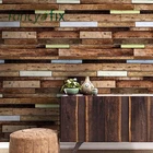 10M Self-Adhesive Wallpaper Brick Pattern Printed Dark Green 2019 New Arrival Modern Wall Paper Sticker