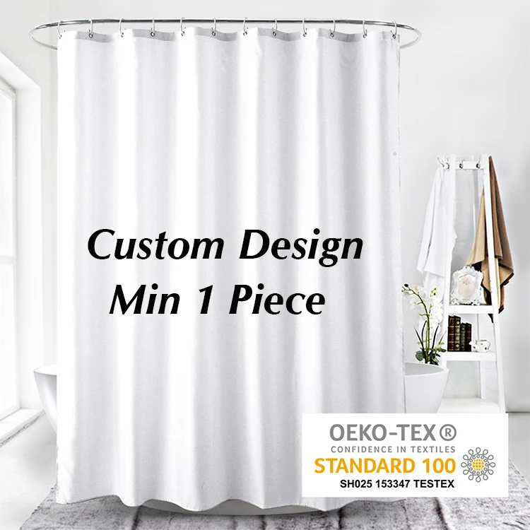 Digital Printing Custom Bathroom Shower Curtain, Polyester Waterproof Shower Curtain Bathroom, 3D Print Fabric Shower Curtain
Digital Printing Custom Bathroom Shower Curtain, Polyester Waterproof Shower Curtain Bathroom, 3D Print Fabric Shower Curtain