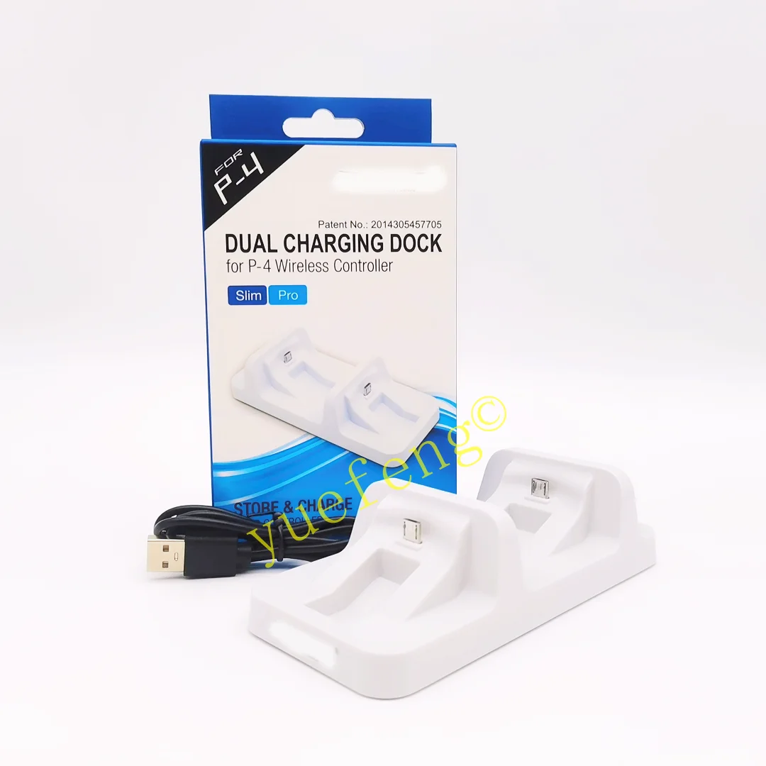 Remote Controller Charger Type C Dual Adapter For PS4 Wireless Charging Docking Station, White
Remote Controller Charger Type C Dual Adapter For PS4 Wireless Charging Docking Station, White