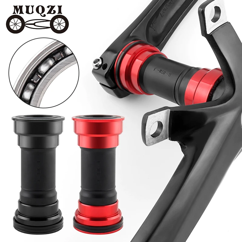MUQZI Mountain Road Bicycle Bottom Bracket 90-92mm Steel Bearing Press Fit Bottom Bracket Shell
MUQZI Mountain Road Bicycle Bottom Bracket 90-92mm Steel Bearing Press Fit Bottom Bracket Shell