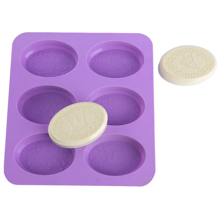 Silicone Soap Molds 6 Cavities Mixed Patterns Soap Making for Soap Silicone Molds Handmade, Gray
Silicone Soap Molds 6 Cavities Mixed Patterns Soap Making for Soap Silicone Molds Handmade, Gray