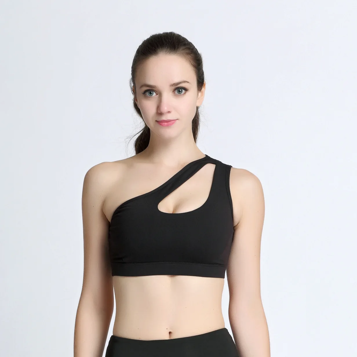 Summer Yoga Bra Vest White Sexy Sports Bra Crop Top Fitness Women One Shoulder Seamless Sports Bra
Summer Yoga Bra Vest White Sexy Sports Bra Crop Top Fitness Women One Shoulder Seamless Sports Bra