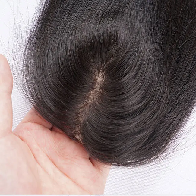 Halo hairline silk PU base 100% Remy hair, Brazil virgin hair crafts card expansion, high hat woman toupee 7*9cm base
Halo hairline silk PU base 100% Remy hair, Brazil virgin hair crafts card expansion, high hat woman toupee 7*9cm base