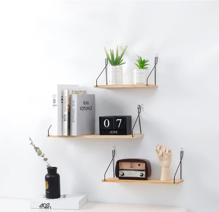 QL11 Simple Wooden Wall Shelf Creative Living Room Bedroom Storage Rack Wall-mounted Organizer Wooden Storage Rack, Five colors
QL11 Simple Wooden Wall Shelf Creative Living Room Bedroom Storage Rack Wall-mounted Organizer Wooden Storage Rack, Five colors