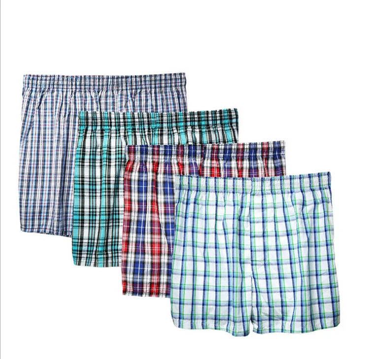 2021 Mens home wear shorts men's plus size underwear casual loose mens woven cotton boxer shorts
2021 Mens home wear shorts men's plus size underwear casual loose mens woven cotton boxer shorts