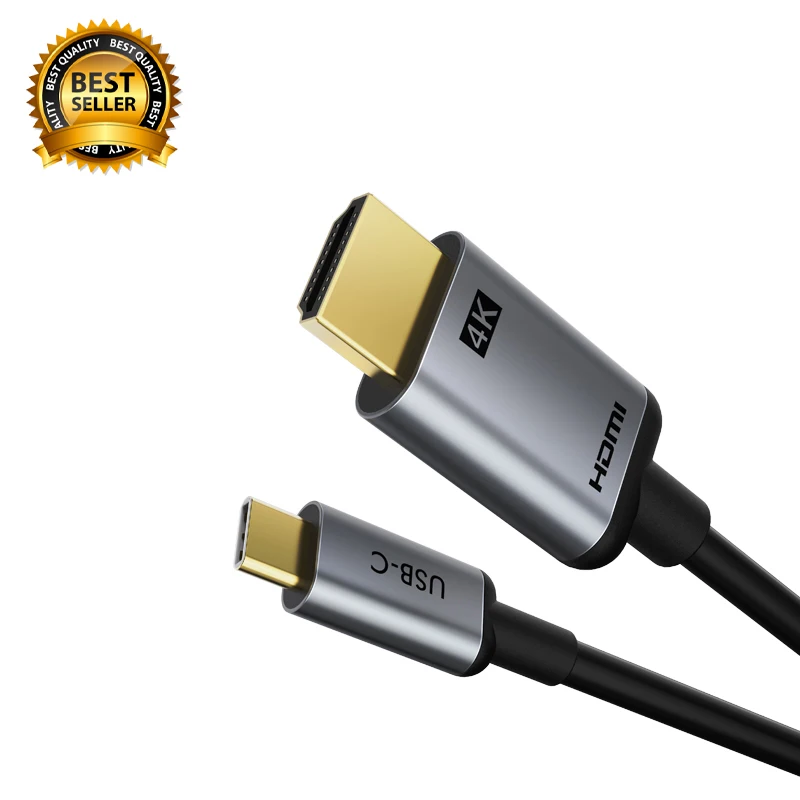 Cable 4K 60Hz Type C HDMI USB C to HDMI Cable 4k Hdmi Thunderbolt 3 for Samsung Huawei mate 20 Book pro USB-C HDM
Cable 4K 60Hz Type C HDMI USB C to HDMI Cable 4k Hdmi Thunderbolt 3 for Samsung Huawei mate 20 Book pro USB-C HDM
