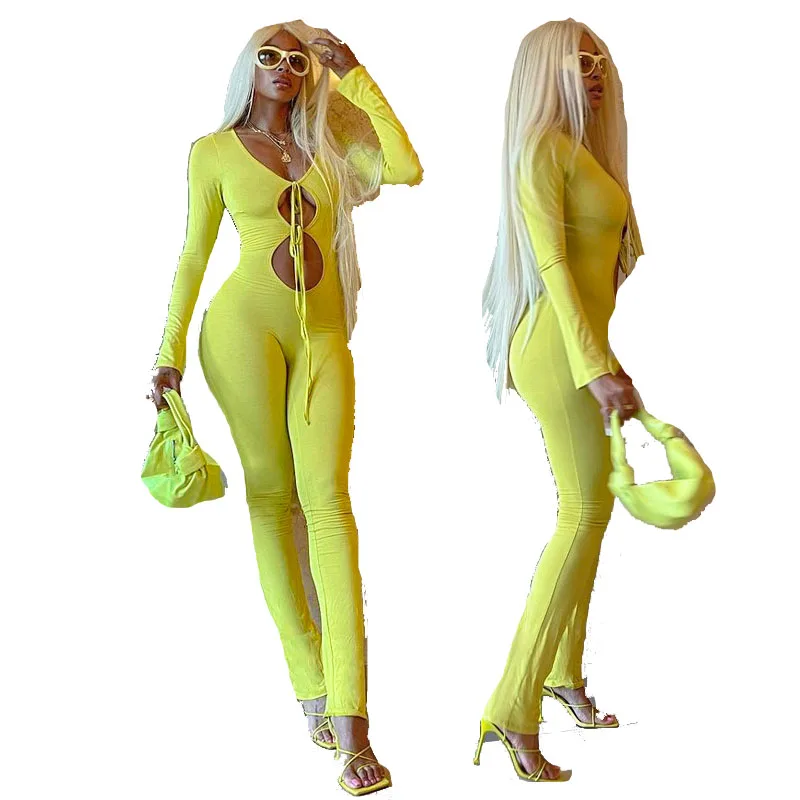 Streetwear Knitted Sexy Bodycon hollow Out Jumpsuit Women Overall Long Sleeve Skinny Rompers Womens Jumpsuit Female, Custom pantone color
Streetwear Knitted Sexy Bodycon hollow Out Jumpsuit Women Overall Long Sleeve Skinny Rompers Womens Jumpsuit Female, Custom pantone color