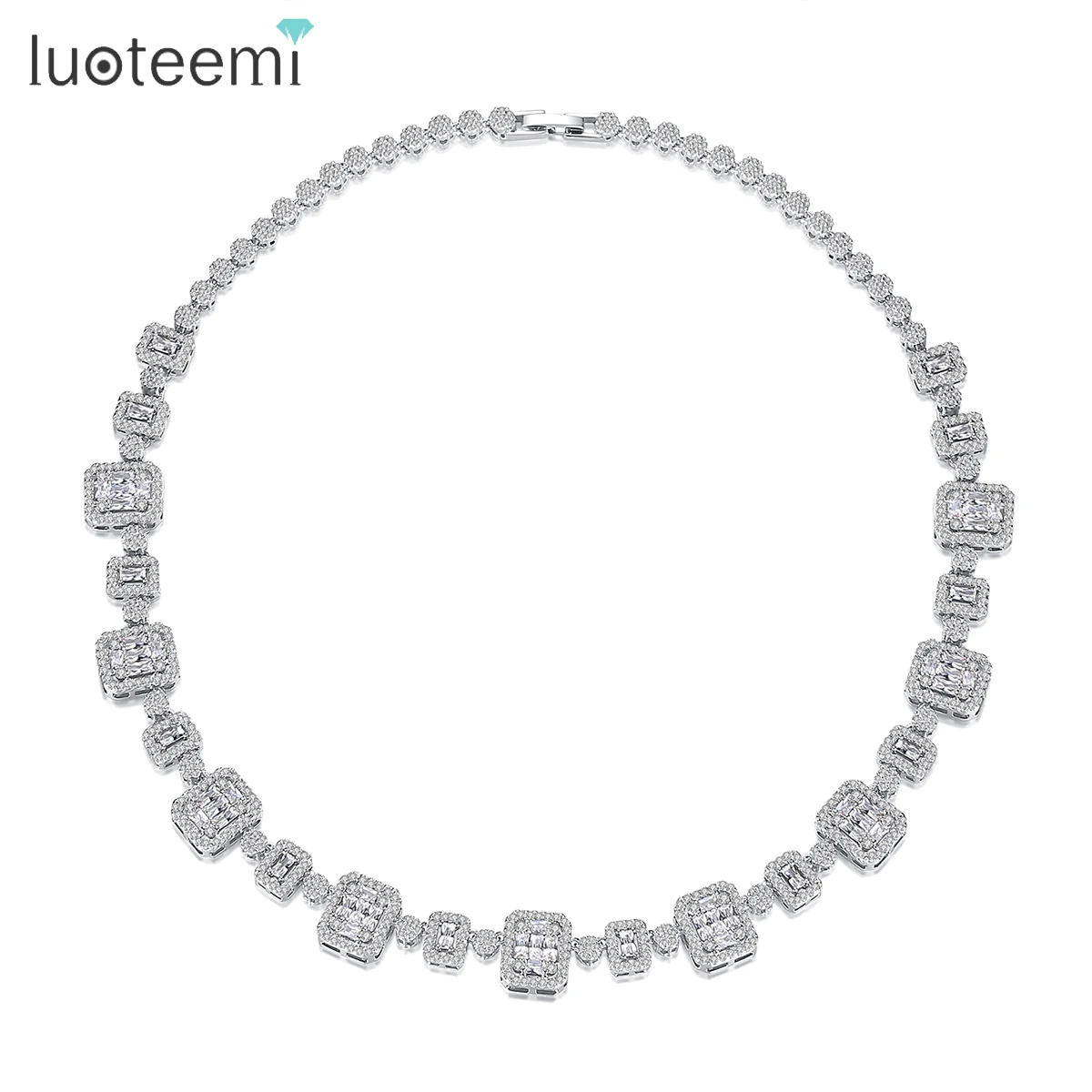LUOTEEMI Women Jewelry Set Wedding Accessories Big Drop Cubic Zirconia Womans Necklaces
LUOTEEMI Women Jewelry Set Wedding Accessories Big Drop Cubic Zirconia Womans Necklaces