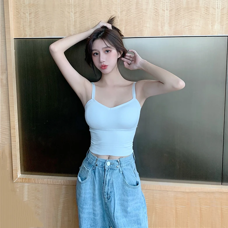 Free Size 4 colors Stylish Modal One Piece Seamless Padded Traceless Vest Tank Top Bra For Women, 4 colors as pictures
Free Size 4 colors Stylish Modal One Piece Seamless Padded Traceless Vest Tank Top Bra For Women, 4 colors as pictures