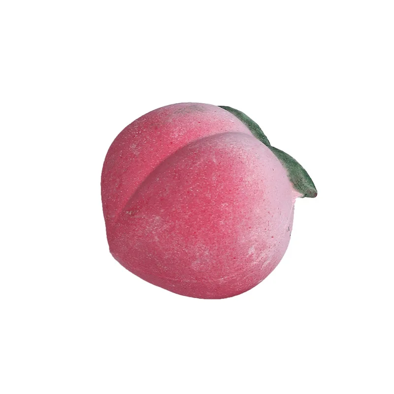 Wholesale Handmade Peach Shaped Shower Fizzers Girls Bubble Bar Moisture Cute Bath Bombs
Wholesale Handmade Peach Shaped Shower Fizzers Girls Bubble Bar Moisture Cute Bath Bombs