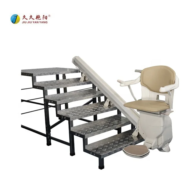 JY-ZT China portable automatic aluminum material Electric automatic disable people emergency straight one person stair lift
