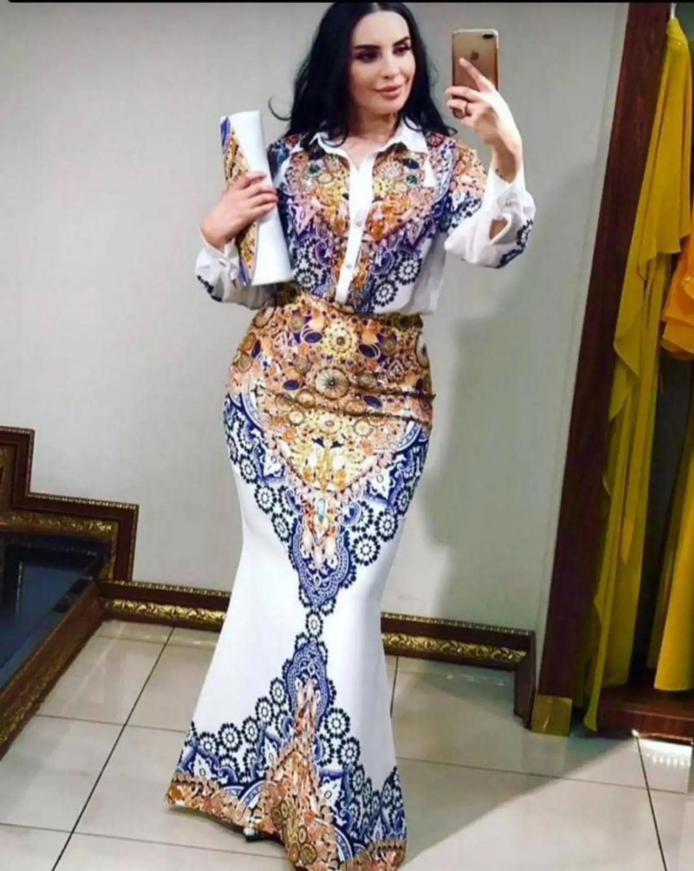 Factory Wholesale Price African Women Two Pieces Set Clothes Ladies Casual Cotton Top Trousers Suit Plus size suit, As showed
Factory Wholesale Price African Women Two Pieces Set Clothes Ladies Casual Cotton Top Trousers Suit Plus size suit, As showed
