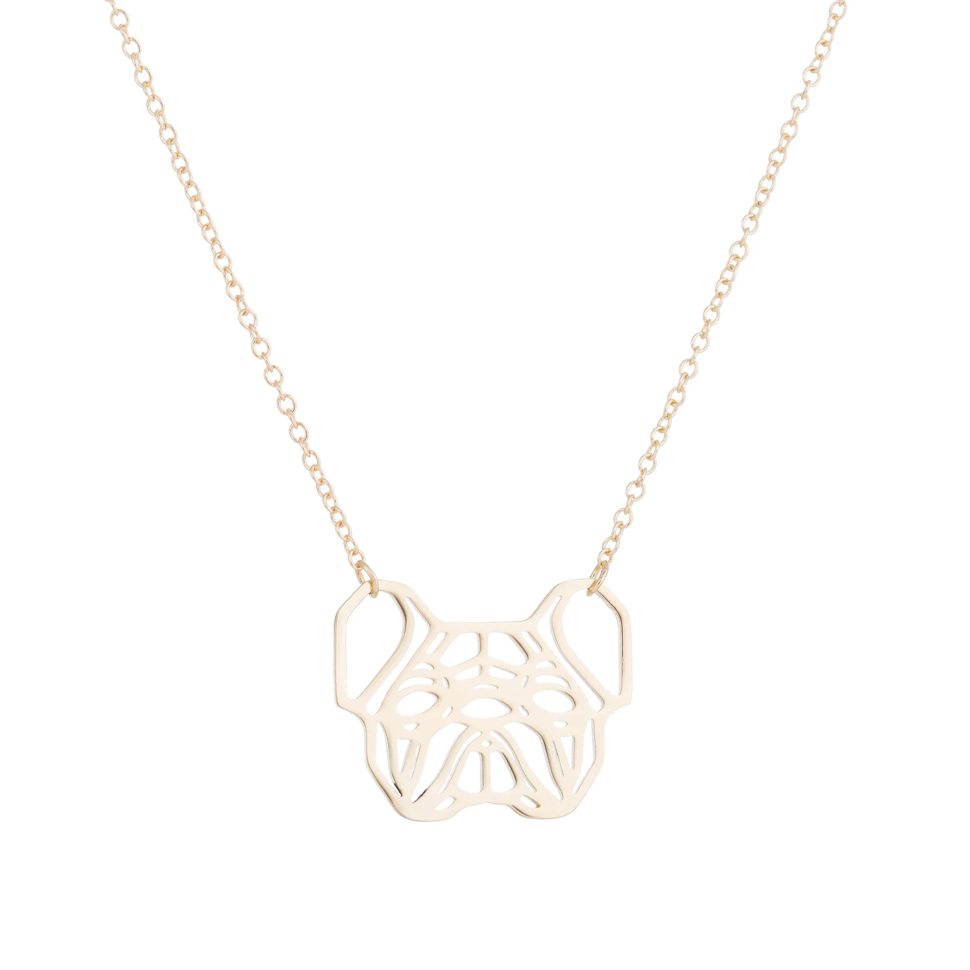 Stainless Steel Dog Pendant Cute Dog Heart Titanium Steel Animal Necklace Customized Necklace Manufacturer
Stainless Steel Dog Pendant Cute Dog Heart Titanium Steel Animal Necklace Customized Necklace Manufacturer