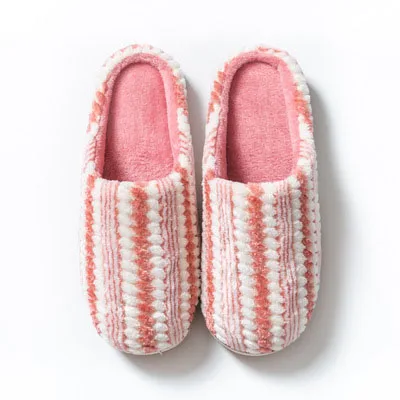 Winter lovers home striped slippers male home cotton shoes indoor plush slippers female, As picture
Winter lovers home striped slippers male home cotton shoes indoor plush slippers female, As picture