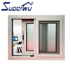 AS2047 NFRC CSA aluminium windows double glazing sliding window doors / sliding plastic window track