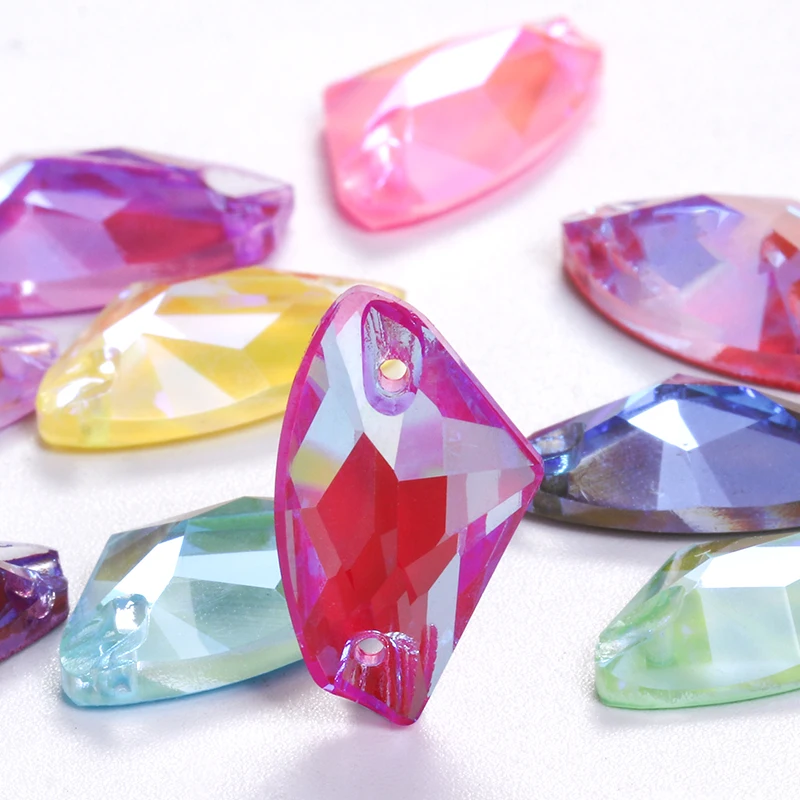 2021 Top special shaped hand sewn crystal double hole Galactic K9 glass sew on stone rhinestones for Diy hoodie dress sandals, As shown
2021 Top special shaped hand sewn crystal double hole Galactic K9 glass sew on stone rhinestones for Diy hoodie dress sandals, As shown