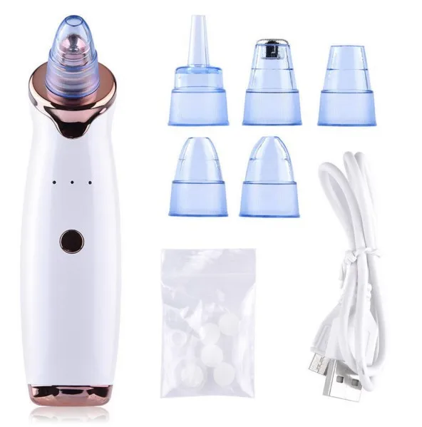 Blackhead Remover Skin Care Pore Vacuum Acne Pimple Removal Professional Black Head Suction Tool Facial Machine with 5 head
Blackhead Remover Skin Care Pore Vacuum Acne Pimple Removal Professional Black Head Suction Tool Facial Machine with 5 head