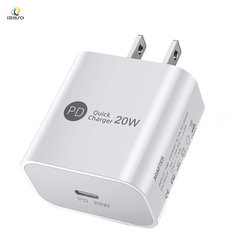 20W Power PD Charger Adapter Type C Wall Chargers USB-C Fast Charing Home Mobile Phone Quick Charger izeso, Black/ white
20W Power PD Charger Adapter Type C Wall Chargers USB-C Fast Charing Home Mobile Phone Quick Charger izeso, Black/ white