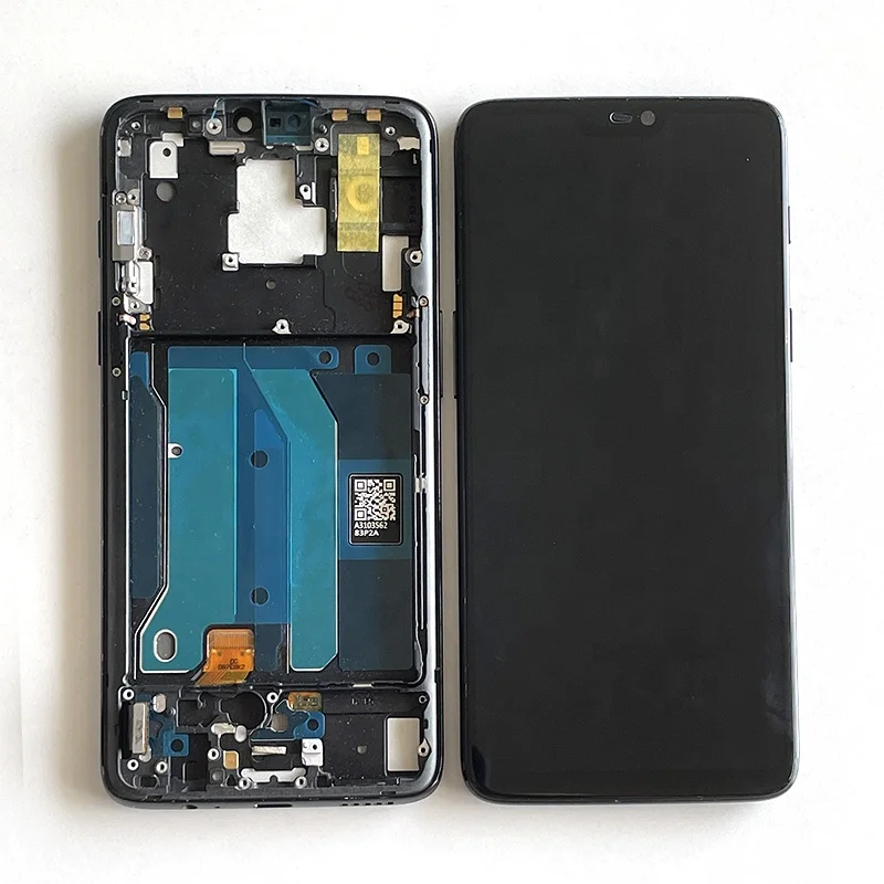 6.28" Original New For Oneplus 6 Optic AMOLED LCD Screen Display Touch Panel Digitizer Frame For One Plus 6 LCD Repair Parts, Black
6.28" Original New For Oneplus 6 Optic AMOLED LCD Screen Display Touch Panel Digitizer Frame For One Plus 6 LCD Repair Parts, Black