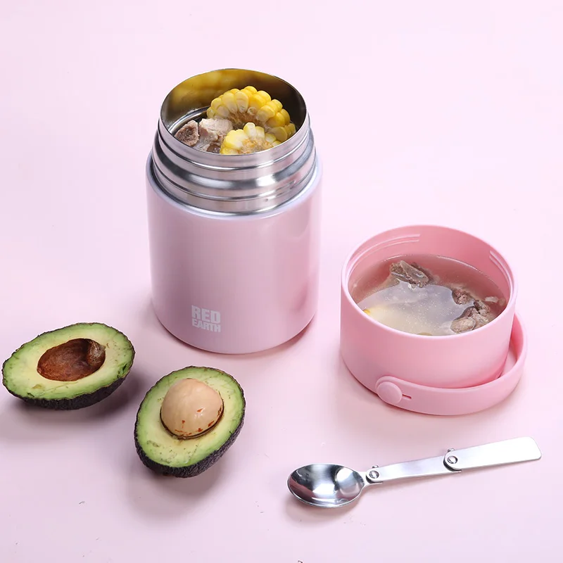 GiNT 700ml Top Selling Simple Style Double Wall 304 Stainless Steel Food Jar Vacuum Lunch Boxes for Food, Customized colors acceptable
GiNT 700ml Top Selling Simple Style Double Wall 304 Stainless Steel Food Jar Vacuum Lunch Boxes for Food, Customized colors acceptable