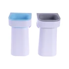 AMBOHR bathroom wall mount magnetic storage box toothbrush cup holder