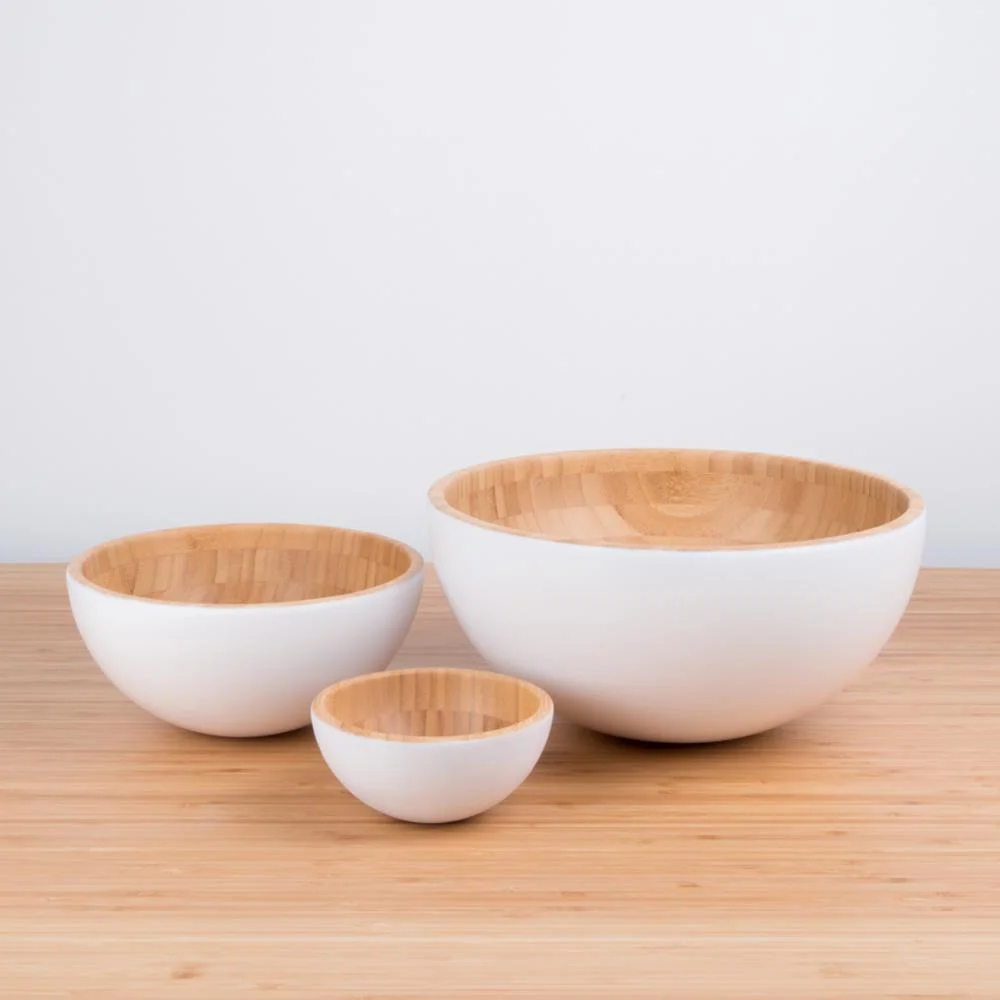 BAMBKIN Eco-Friendly Kitchen reusable food fruit wholesale bamboo salad bowl, Natural
BAMBKIN Eco-Friendly Kitchen reusable food fruit wholesale bamboo salad bowl, Natural