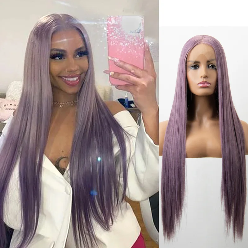 good price high quality in stock fantastic color lace front sythetic wigs with the high quality in china
good price high quality in stock fantastic color lace front sythetic wigs with the high quality in china