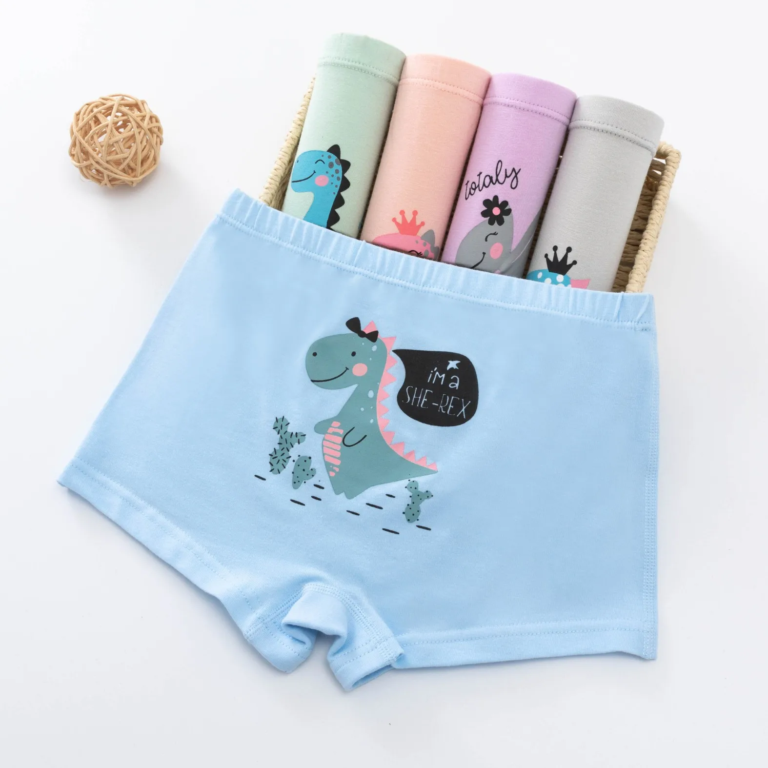 Factory Wholesale Cute Little Kids Play Shorts Baby Girl Panties Children's Underwear, Light blue/orange/ ivory/pink
Factory Wholesale Cute Little Kids Play Shorts Baby Girl Panties Children's Underwear, Light blue/orange/ ivory/pink