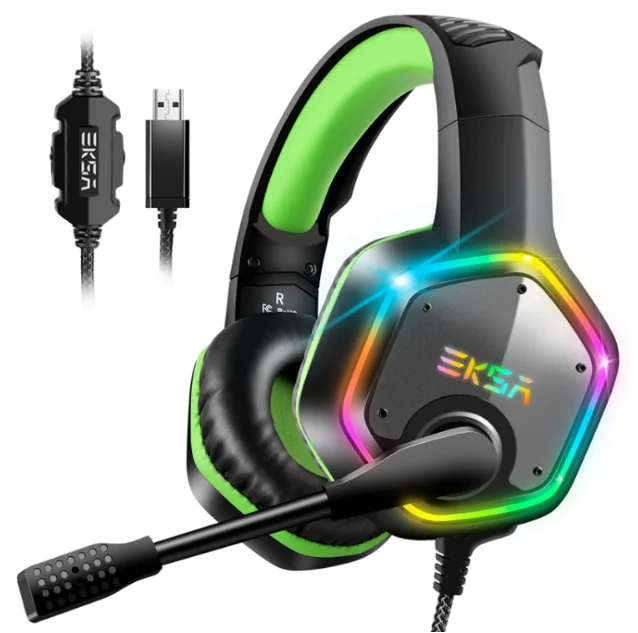 Manufacturer Head-Mounted Gaming Headset RGB Gaming Wire Control Desktop Computer Headset
Manufacturer Head-Mounted Gaming Headset RGB Gaming Wire Control Desktop Computer Headset