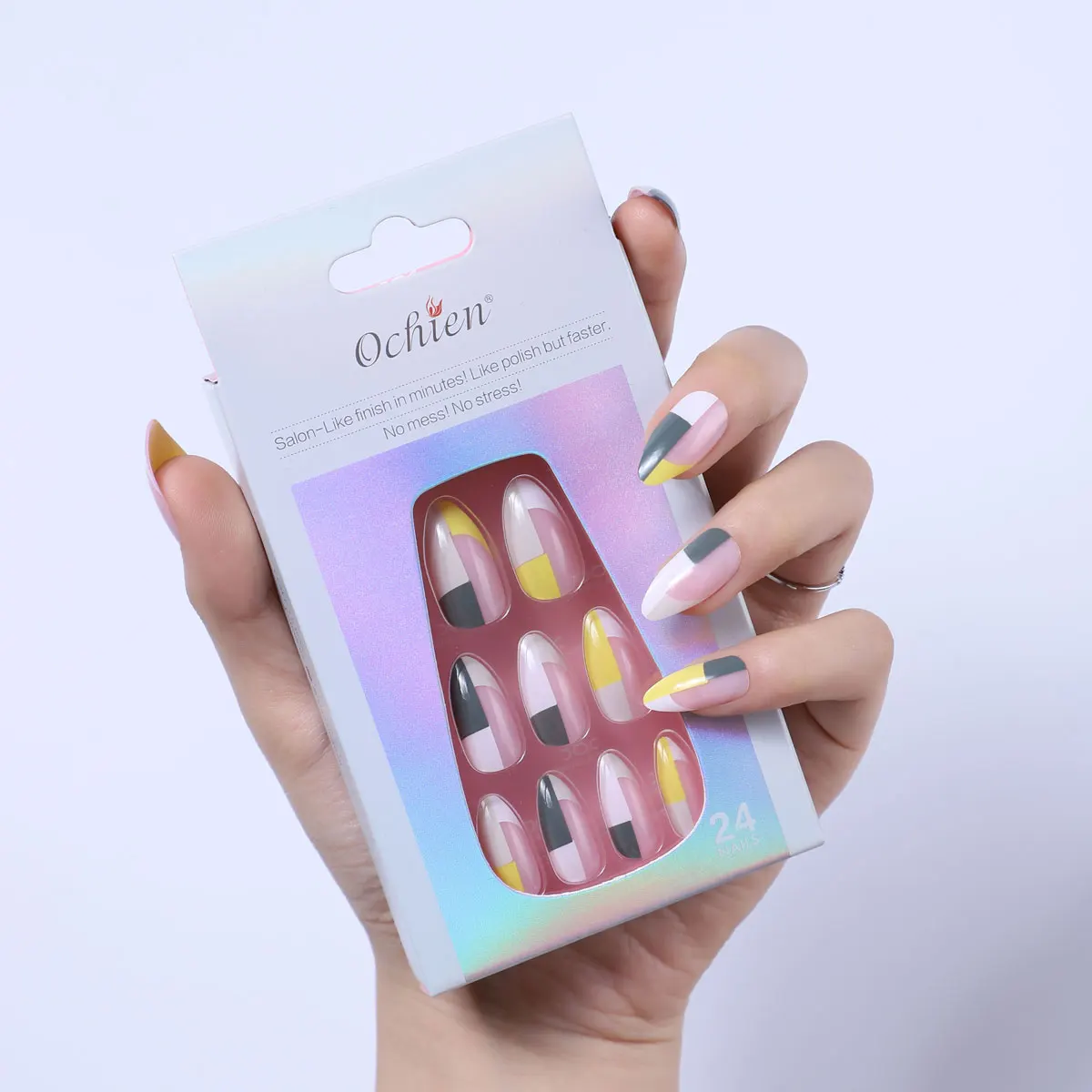 New Arrival False Press On Nails Artificial Fingernails With Packaging Box Mix Cold Color Elegant Detachable False Nails
New Arrival False Press On Nails Artificial Fingernails With Packaging Box Mix Cold Color Elegant Detachable False Nails