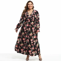 Fashion Casual Dresses for Women Slim Sexy Floral Printed Long Sleeve Maxi Dress Women Plus Size Dress
Fashion Casual Dresses for Women Slim Sexy Floral Printed Long Sleeve Maxi Dress Women Plus Size Dress