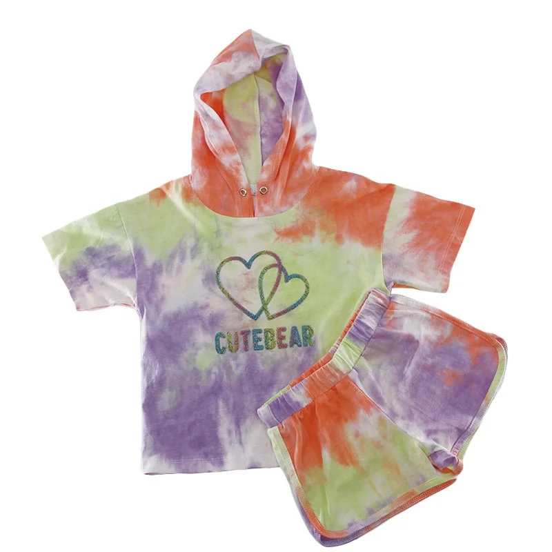 OEM Custom Design Fashion Tracksuit Tie-dye Style Baby Hooded Clothing High Quality Kids Summer Clothing Set, Picture shows
OEM Custom Design Fashion Tracksuit Tie-dye Style Baby Hooded Clothing High Quality Kids Summer Clothing Set, Picture shows