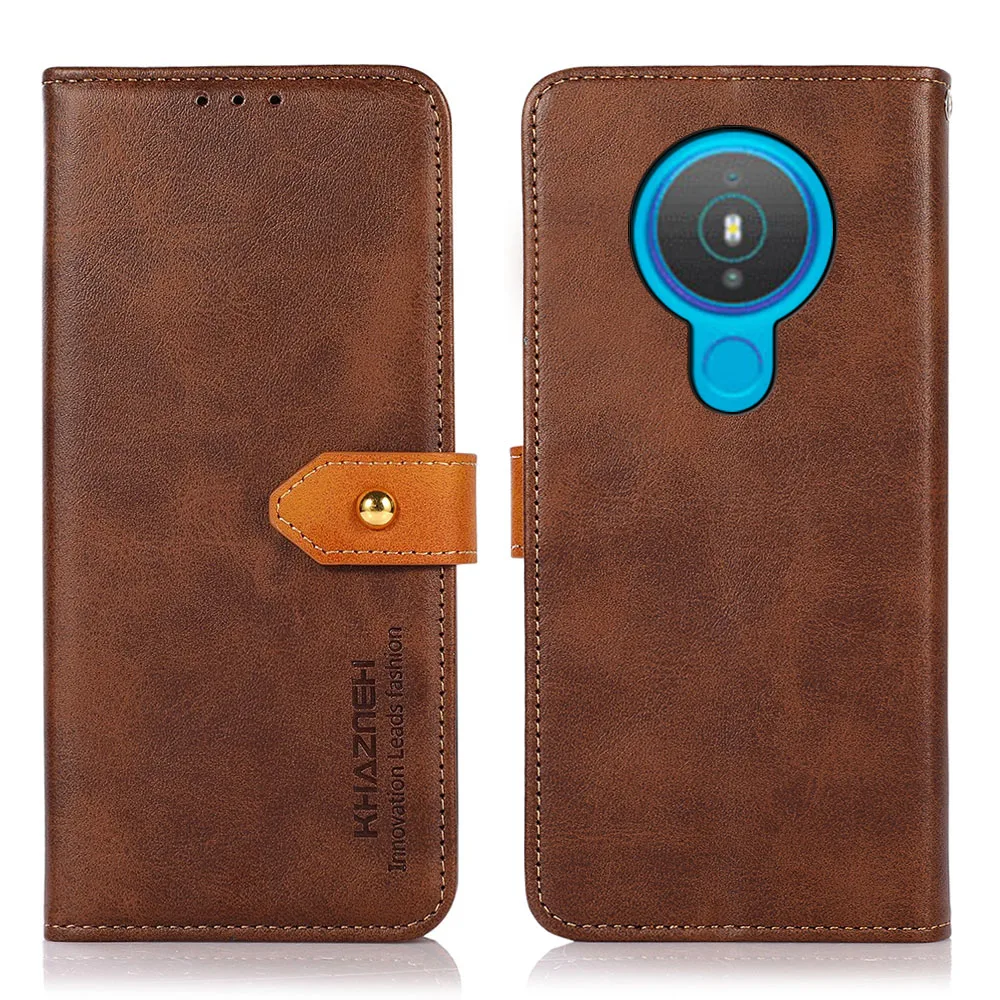 Gold button two color cattle pattern PU Leather Flip Wallet Case For NOKIA 1.4, As pictures
Gold button two color cattle pattern PU Leather Flip Wallet Case For NOKIA 1.4, As pictures