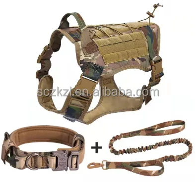 Wholesale for germen k9 hunde leine luxus pet collar leash luxury military tactical army no pull dog harness set
Wholesale for germen k9 hunde leine luxus pet collar leash luxury military tactical army no pull dog harness set