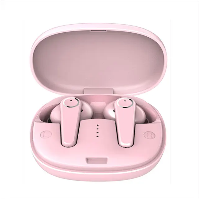 CLOC New Product pink ipx7 waterproof double Ear noise reduction tws earphone wireless earbud, Black
CLOC New Product pink ipx7 waterproof double Ear noise reduction tws earphone wireless earbud, Black