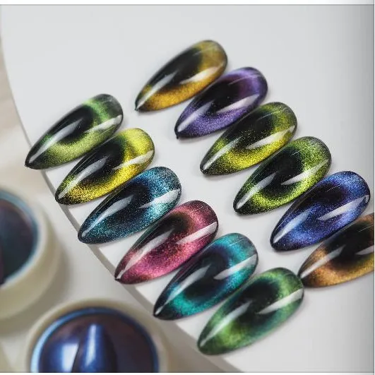 2022 Hot Sale 12 Colors Magnetic Nail Powder of Cat Eye Effect Nail Mirror Powder Nail Pigment Accept OEM
2022 Hot Sale 12 Colors Magnetic Nail Powder of Cat Eye Effect Nail Mirror Powder Nail Pigment Accept OEM