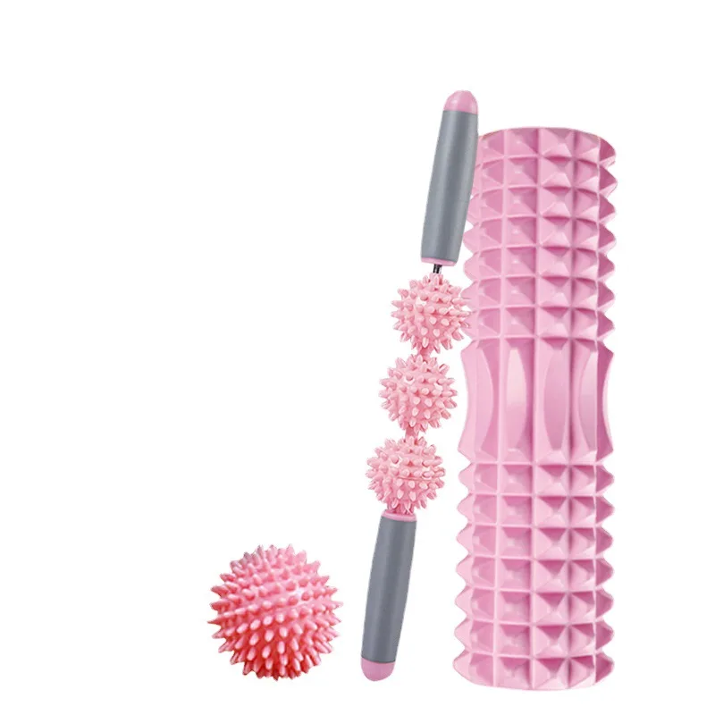 Best gift sports enthusiast 3 in 1 Hollow Core Massage Muscle Roller Stick Spikey Plantar Fasciitis Ball Foam Roller Set
Best gift sports enthusiast 3 in 1 Hollow Core Massage Muscle Roller Stick Spikey Plantar Fasciitis Ball Foam Roller Set
